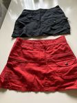 Vero Moda 2 kjolar svart/röd 36