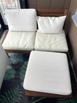 IKEA Äpplarö 2+1 sits-soffa med kuddar
