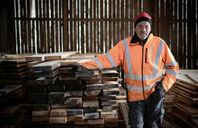 Virke: furu, gran, björk, vildmarkspanel