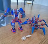 lego spiderman. Spindelrobot och spindelmaskin 