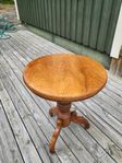 Runt bord teak