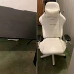 Gamingbord och gamingstol