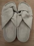 tofflor ljusbeige storlek 36/37