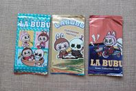 Labubu kort ny 3 paket inne i varje paket 8 kort