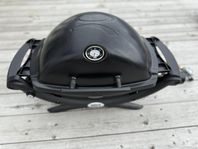 weber Q gasolgrill med överdrag