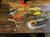 blandade fiskedrag gädda aborre