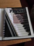 helt komplett börja spela piano pärm bok med cd