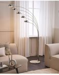 golvlampa 5 armad