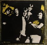 Gul vinyl singel med Gyllene Tider ” flickorna på tv2”