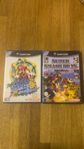Super Smash Bros Melee & Super Mario Sunshine Gamecube spel