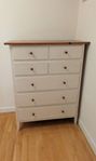 IKEA Visdalen – hög byrå i lantlig stil, 7 lådor