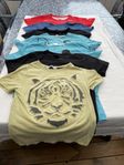 Paket med 7 st t-shirt storlek 134-140