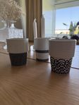 10 stKoppar / Muggar Rörstrand design Filippa K