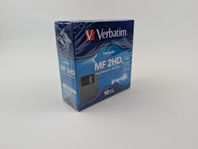 Verbatim MF 2HD – 10-pack 3.5" disketter – Inplastad fö