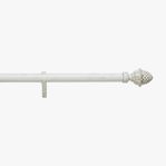 2 st Gardinstång VIT (90-160 cm) Helt nya i förpackning!