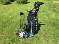 Nytt golfset + vagn + bollar