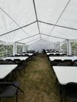 Partytält 5x8 m 