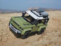 Land rodever defender och porsche