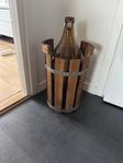 Stor antik ölflaska - MP Larssons bryggeri Helsingborg 
