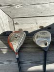 Klassiska golf drivers, Big Bertha och Taylor Made Burner