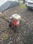 bensindriven högtryckstvätt med tillbehör