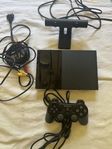 Playstation 2 Slim - Handkontroll + kamera!