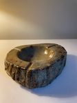 Stor vacker vintage skål i alabaster i fint skick. 