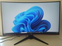 32 tum curved gaming monitor Full HD 