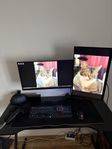 Gamingsetup med HTC Vive VR headset