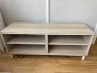 IKEA Bestå TV-bänk Vitlaserad