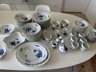 Royal Copenhagen Blå blomster komplett servis