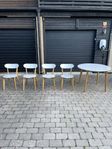 Jysk, bord & 4 stolar