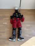 Komplett bra hockeyutrustning 145-165cm