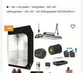Odlings utrustning för frukt.