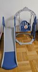 Rutschkana med gunga