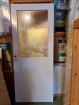 Vackert dörrblad, troligt 50-tal, 202x82x4, vänsterhängd