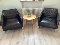 läderfåtöljer