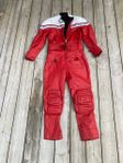 Overall äkta skinn vintage stl 36 