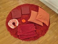 Orange inredning