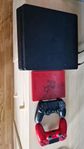 PlayStation 4 med 2 handkontroller + RDR 2 (Special Edition)