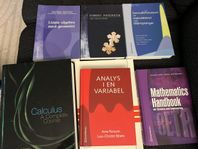 Kurslitteratur i matematik, universitetsnivå