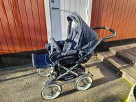 Emmaljunga classic chrome med nitro sittdel