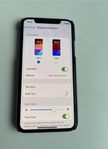 iPhone XS, svart, 256GB. Allt är original.