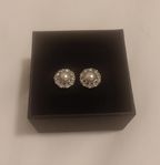 Miss Sofia Pearl earrings Créme Silver Rhodium Plated Bras