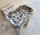 Calacatta Viola Marmor Handfat 