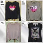 Stl.134/140 Tröjor, T-shirt kläder