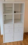 Kallax - Shelving unit with 4 inserts
