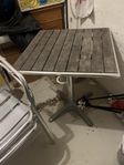 cafeset ett bord, 2 stolar