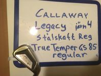 Callaway Legacy järnfyra stålskaft regular