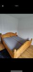 king Size Bed with two side tables ( no mattress)